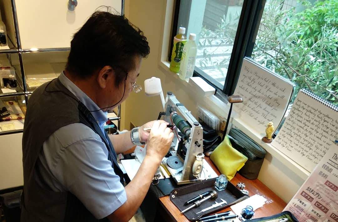 Nagahara grinding pens