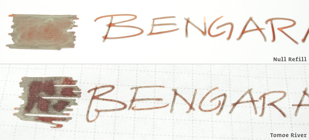 TAG Bengara-iro in glass nib