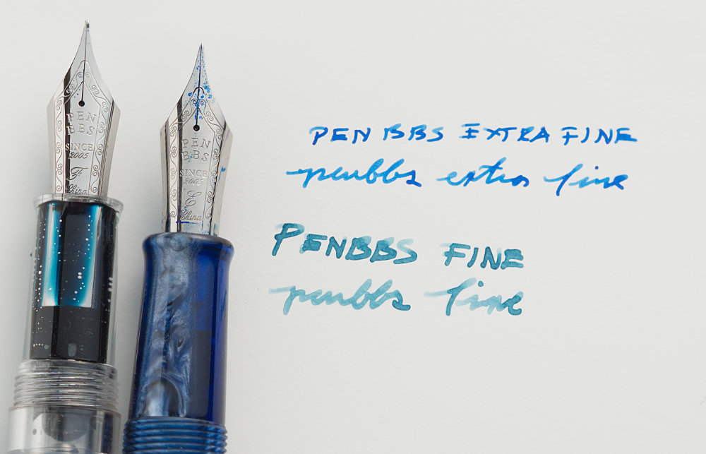 PenBBS EF vs F writing sample